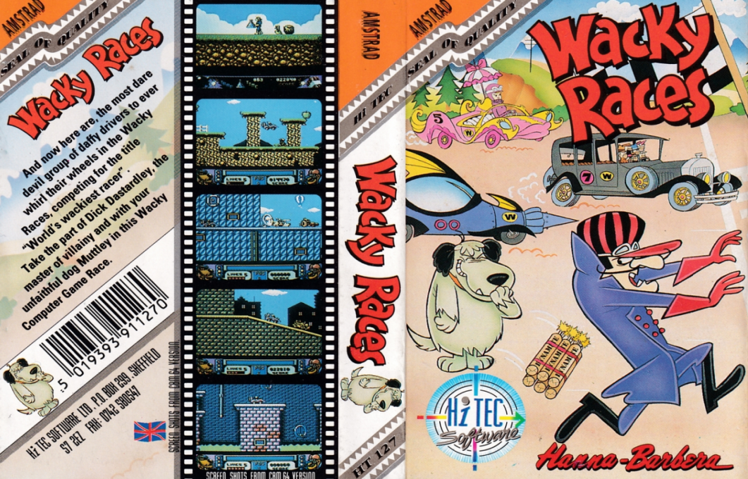 Wacky Races — box-texture (EU)