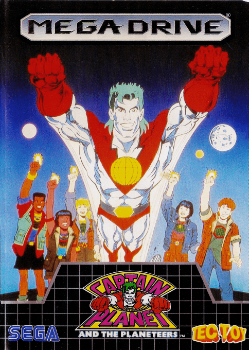 Captain Planet And The Planeteers — box-2D (BR)