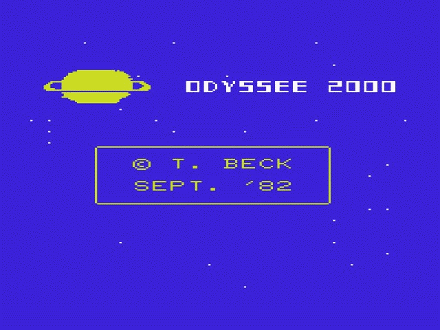 Odyssee 2000 — sstitle (WOR)