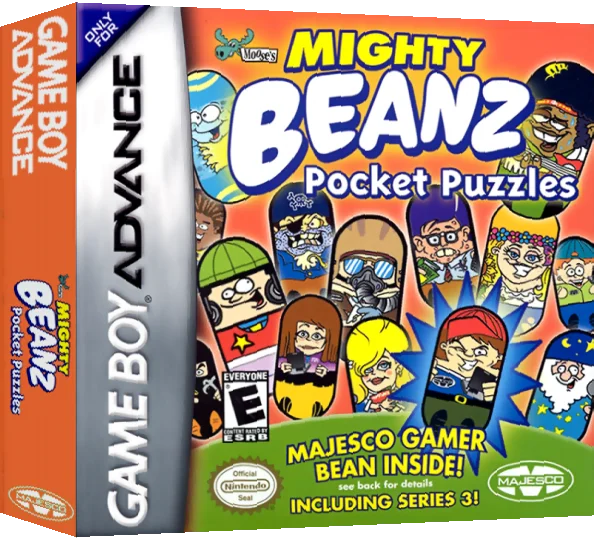 Mighty Beanz - Pocket Puzzles — box-3D (US)