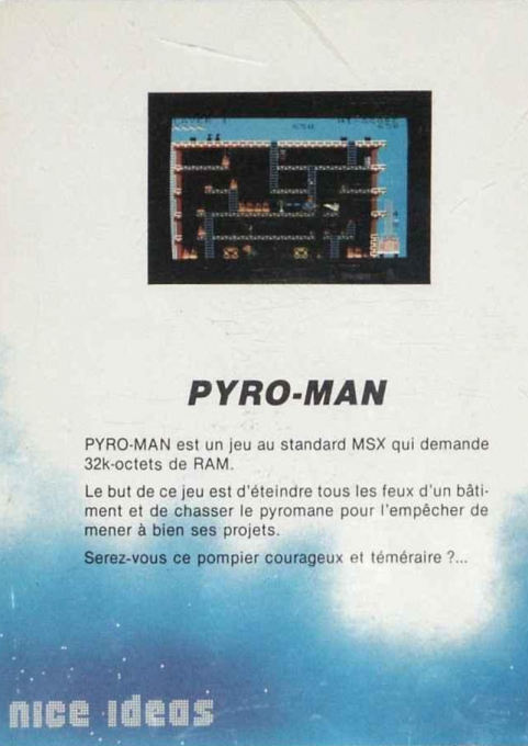 Pyro-man — box-2D-back (FR)