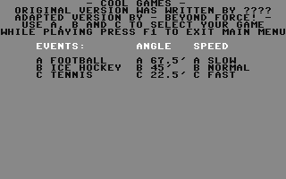 Cool Games — sstitle (WOR)