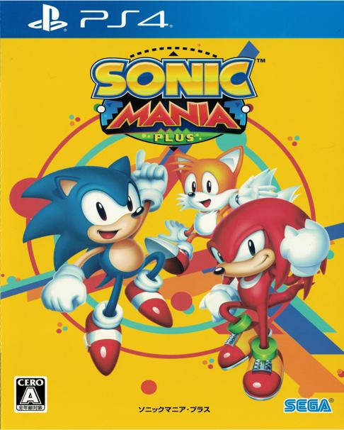 Sonic Mania Plus — box-2D (JP)