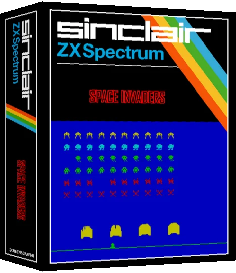 Space Invaders — box-3D (SS)