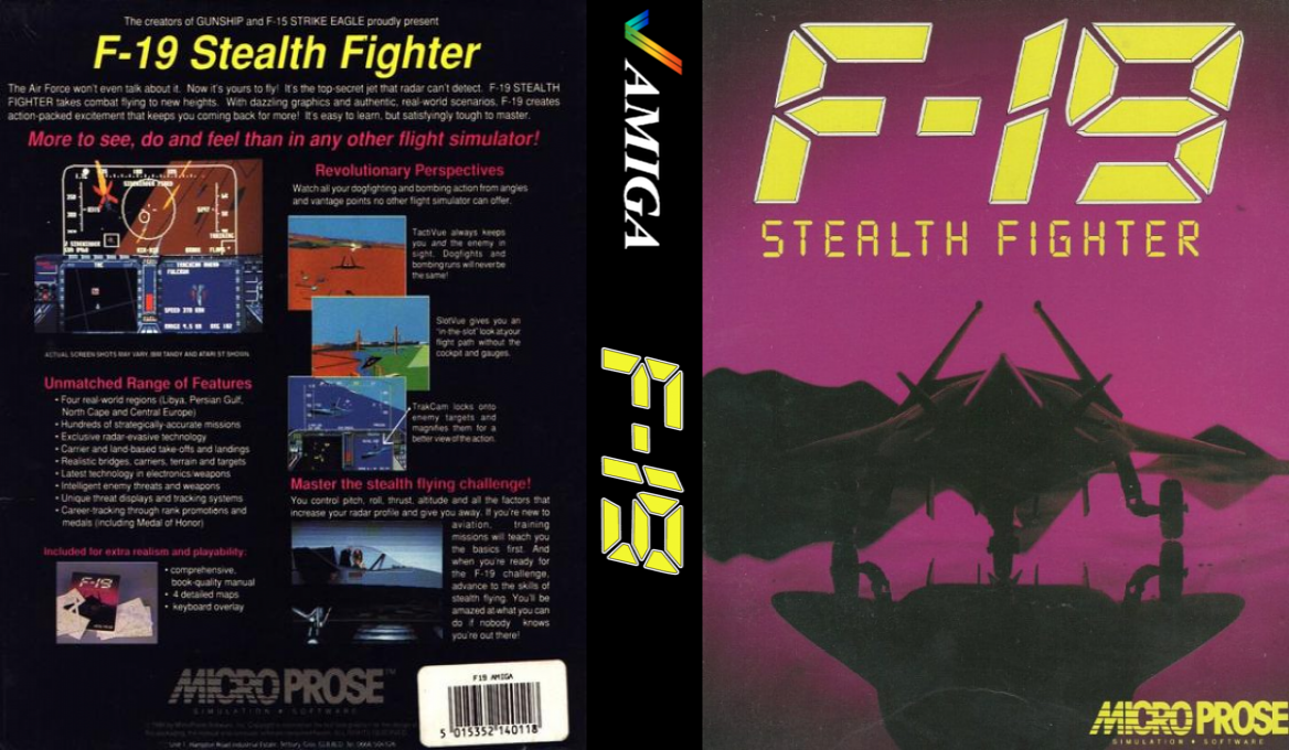 F-19 Stealth Fighter — box-texture (WOR)