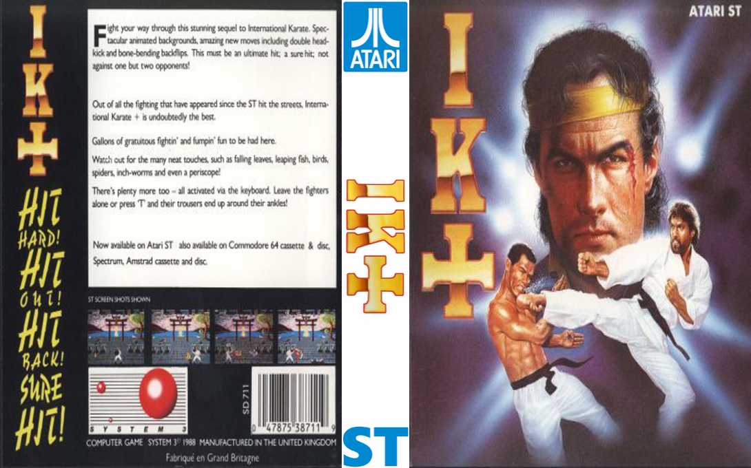 International Karate Plus — box-texture (EU)