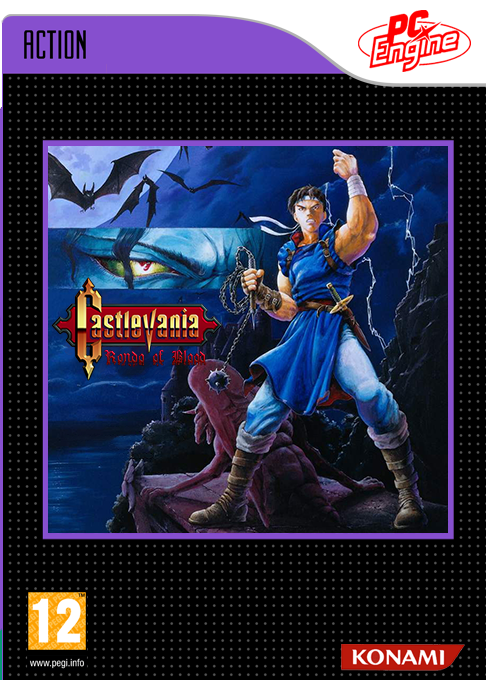 Castlevania: Rondo Of Blood — box-2D (EU)