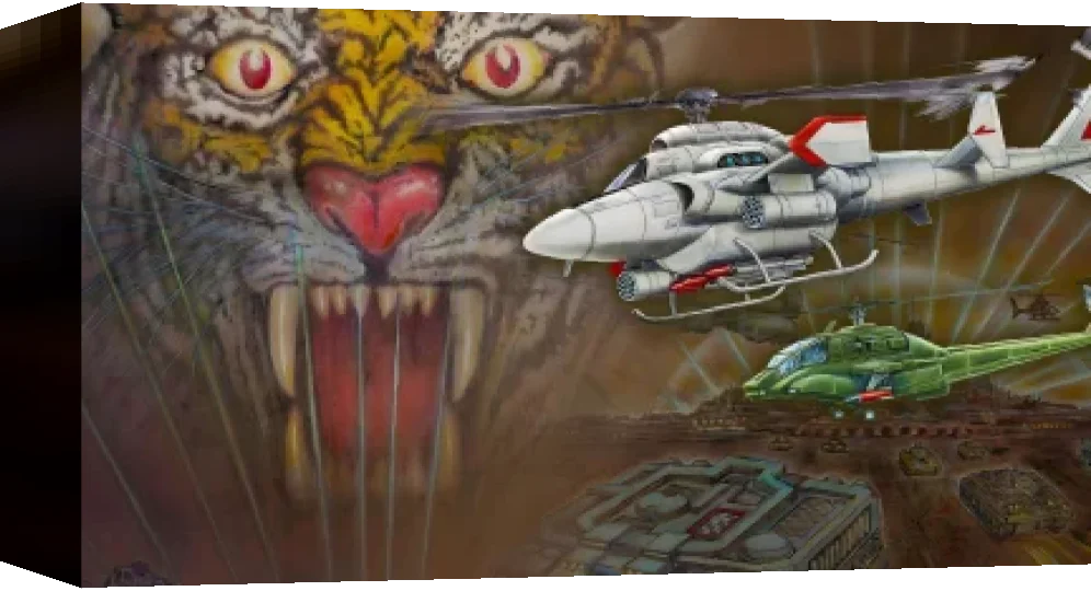 Toaplan Arcade Garage - Kyukyoku Tiger-Heli — box-3D (WOR)