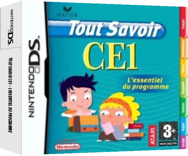 Tout Savoir CE1 - L'Essentiel du Programme — box-3D (EU)