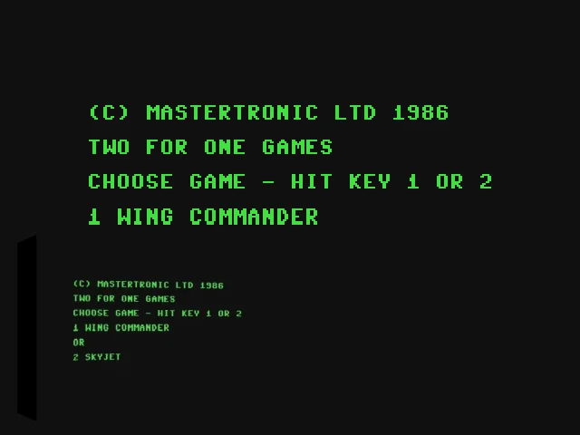 Wing Commander + Skyjet — mixrbv2 (WOR)
