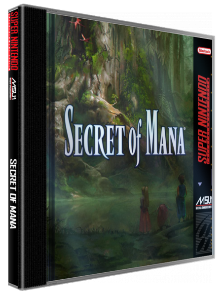 Secret of Mana — box-3D (US)