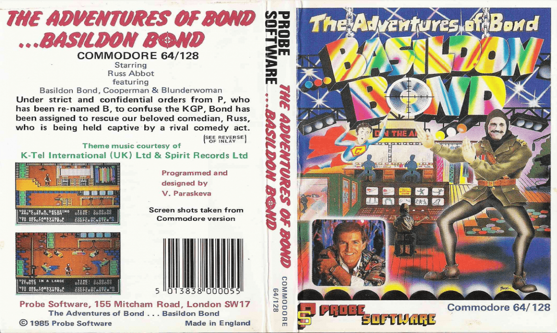Adventures Of Bond... Basildon Bond, The — box-texture (EU)