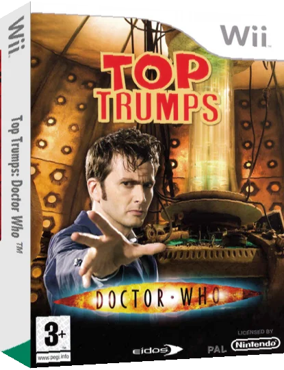 Top Trumps - Doctor Who — box-3D (EU)