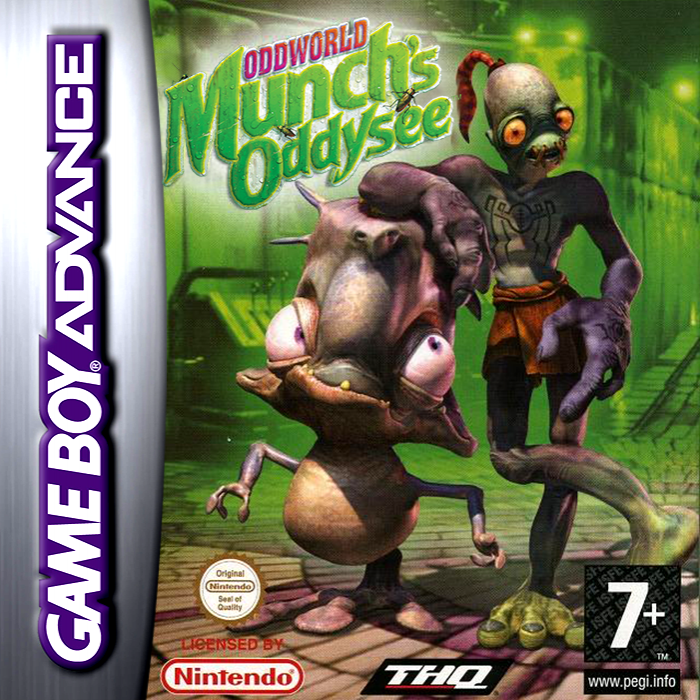 Oddworld - Munch's Oddysee — box-2D (EU)