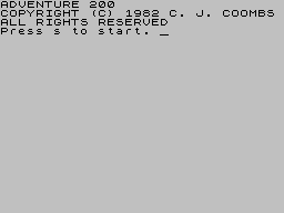 Adventure 200 — sstitle (WOR)