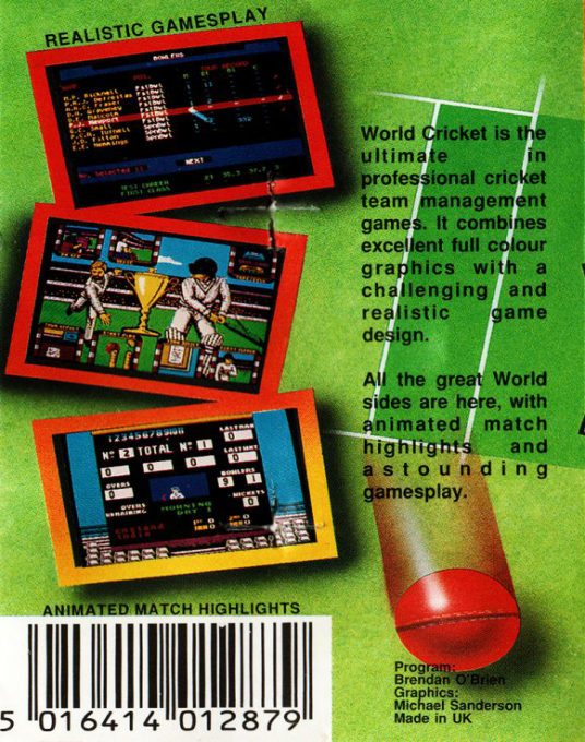 World Cricket — box-2D-back (EU)