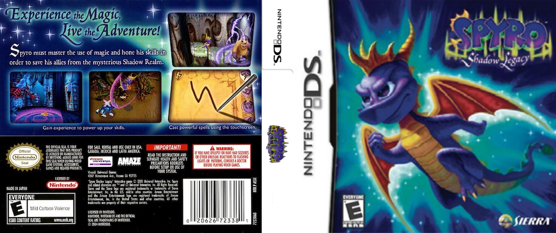 Spyro - Shadow Legacy — box-texture (US)