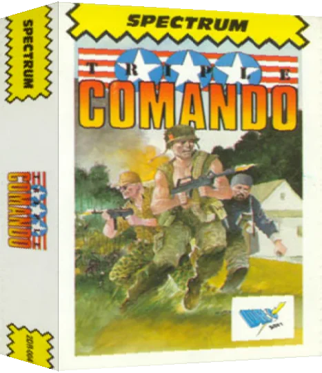 Triple Comando — box-3D (SP)