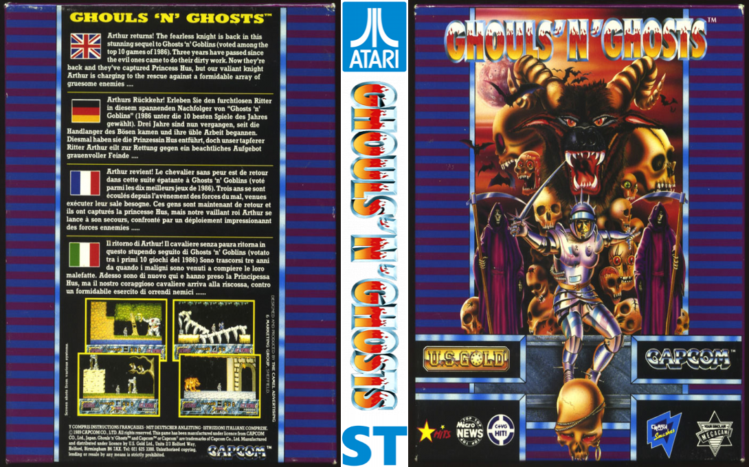 Ghouls 'n' Ghosts — box-texture (EU)