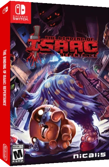 Binding of Isaac - Repentance, The — box-3D (US)