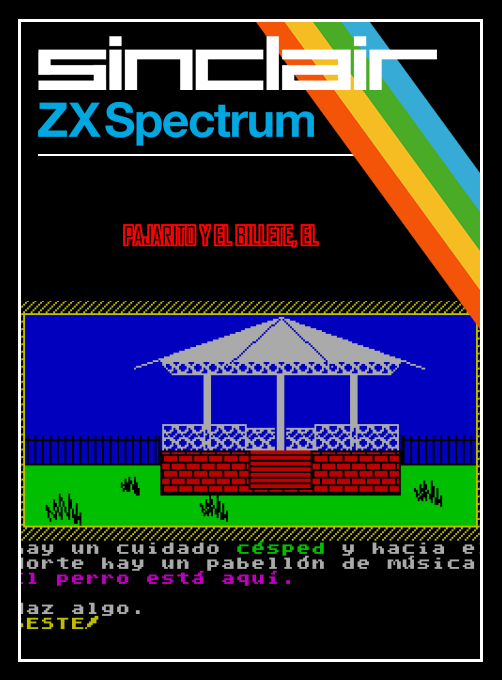 Pajarito Y El Billete, El box art