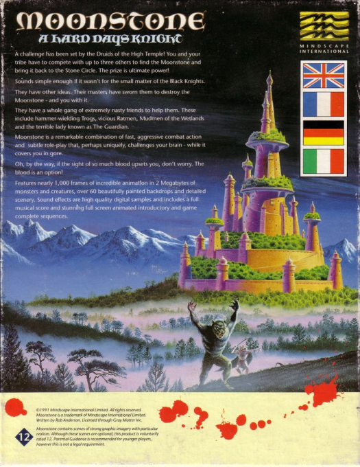 Moonstone - A Hard Days Knight — box-2D-back (EU)