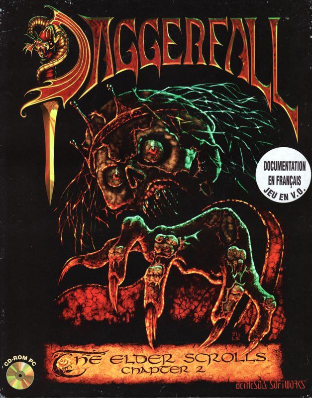 Elder Scrolls - Daggerfall, The — box-2D (FR)