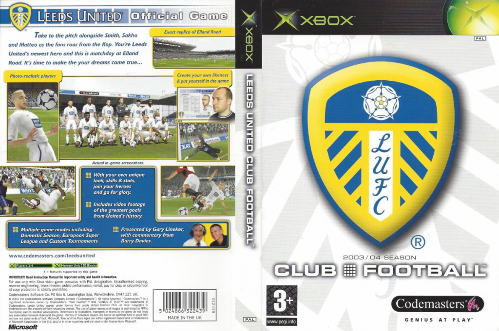 Club Football - Leeds United — box-texture (UK)