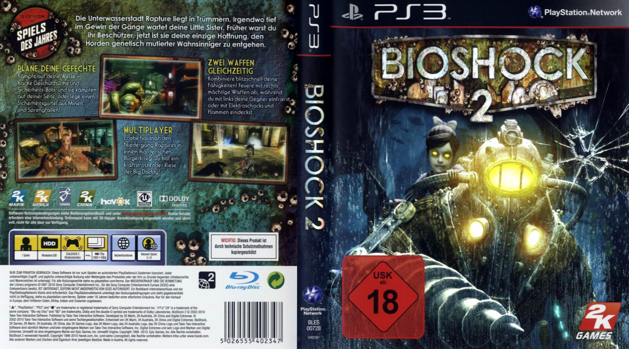 BioShock 2 — box-texture (DE)