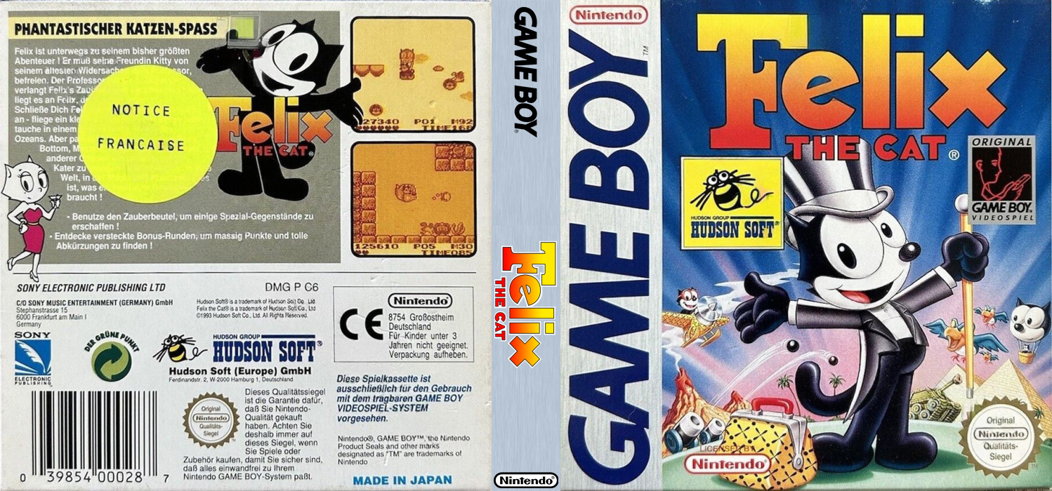 Felix the Cat — box-texture (DE)