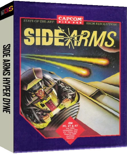 Side Arms Hyper Dyne — box-3D (US)