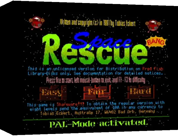 Space Rescue — box-3D (WOR)