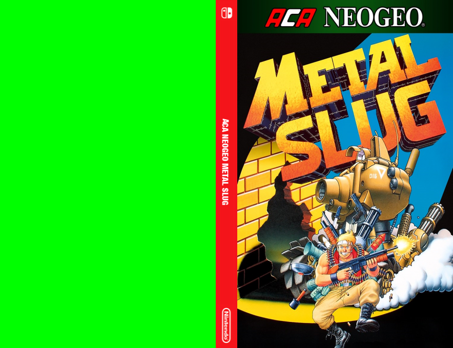 Aca Neogeo Metal Slug — box-texture (WOR)