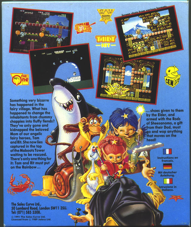 Rod Land — box-2D-back (EU)