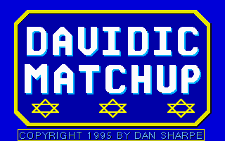 Davidic Matchup box art