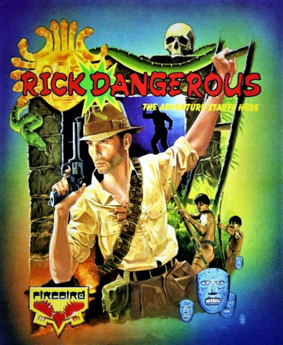 Rick Dangerous — box-2D (EU)