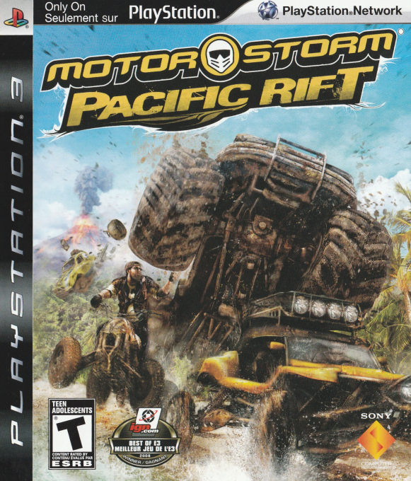 MotorStorm - Pacific Rift — box-2D (CA)