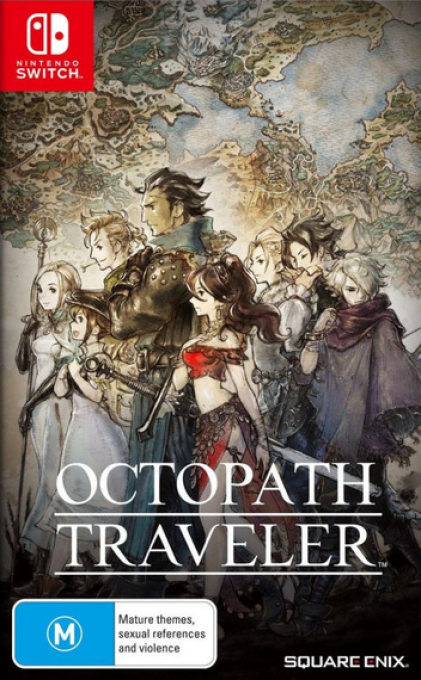 Octopath Traveler — box-2D (AU)