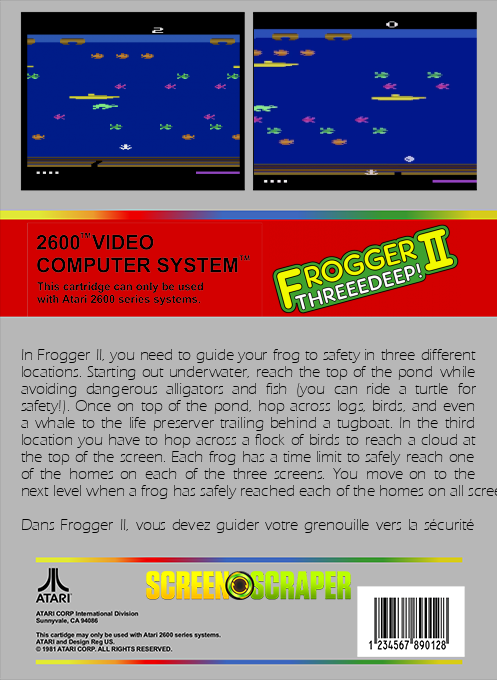Frogger 2 - Threeedeep! — box-2D-back (SS)