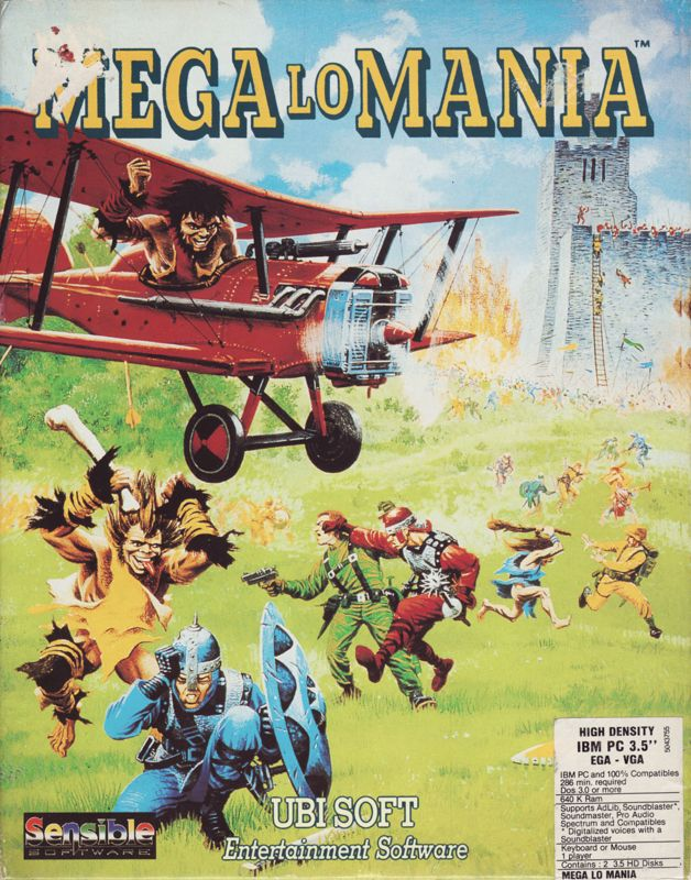 Mega Lo Mania box art
