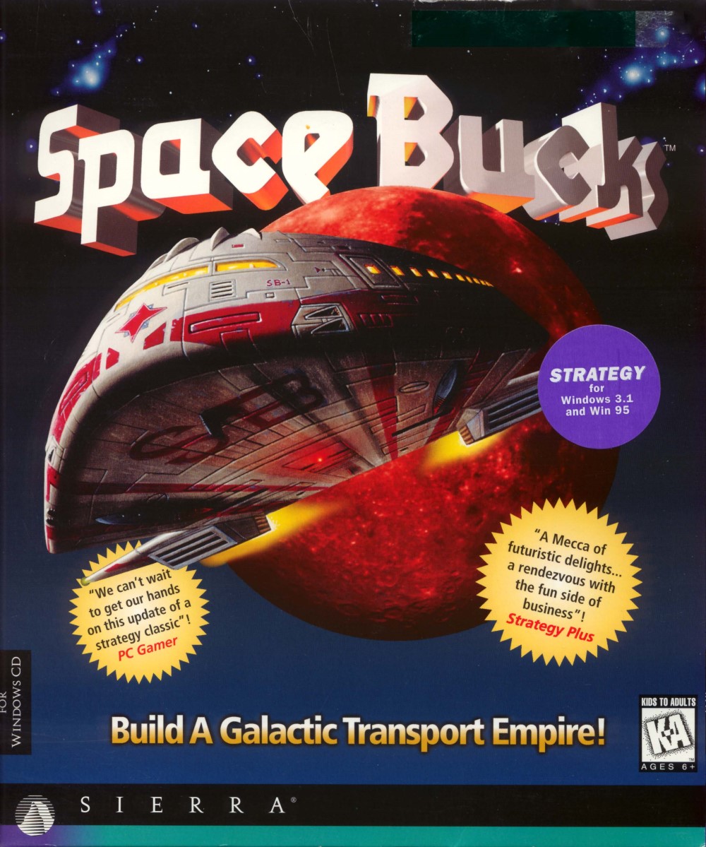Space Bucks box art