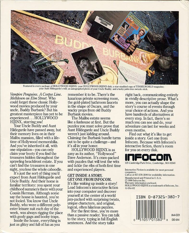 Hollywood Hijinx — box-2D-back (US)