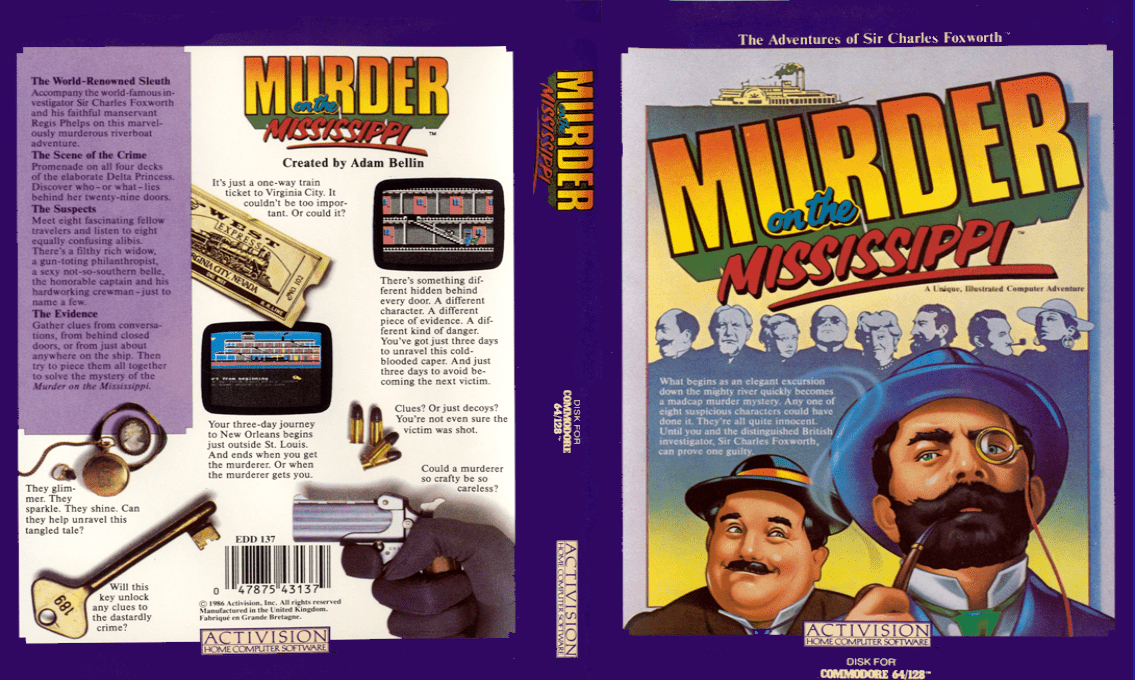 Murder on the Mississippi — box-texture (EU)