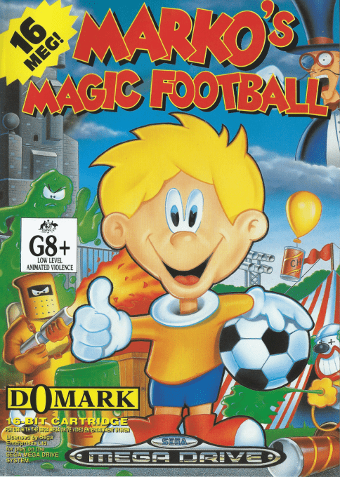 Marko's Magic Football — box-2D (AU)