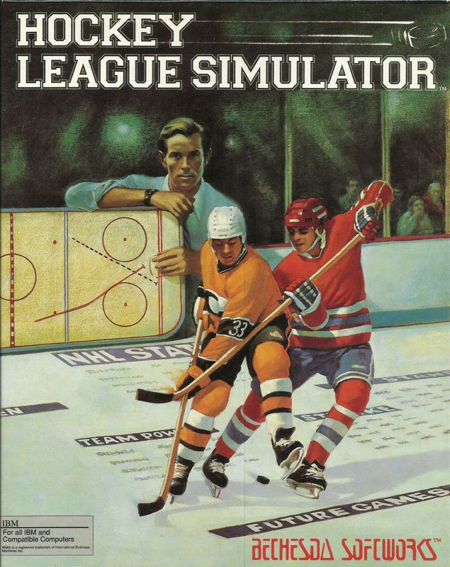 Hockey League Simulator box art