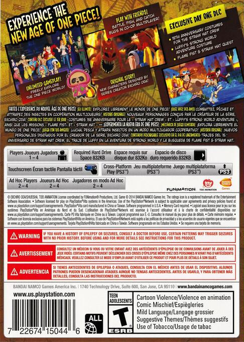 One Piece Unlimited World Red — box-2D-back (US)