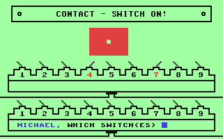 Contact : Switch On! — ss (WOR)