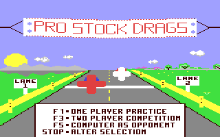 Pro Stock Drags — sstitle (WOR)