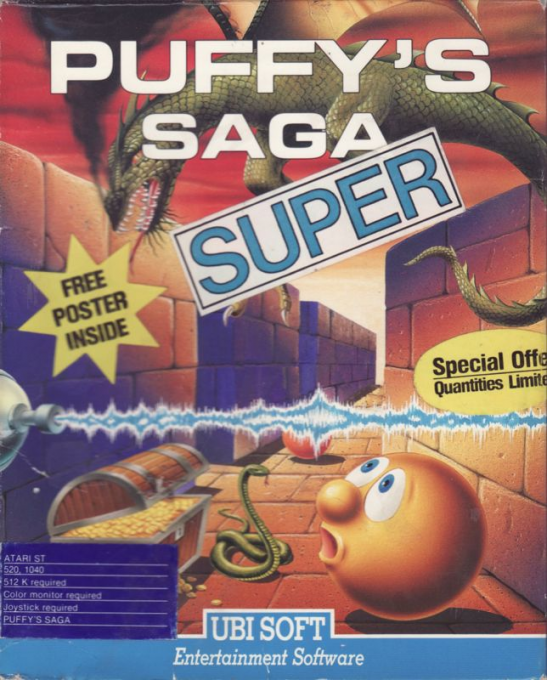 Puffy's Saga box art