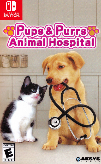 Pups and Purrs Animal Hospital box art